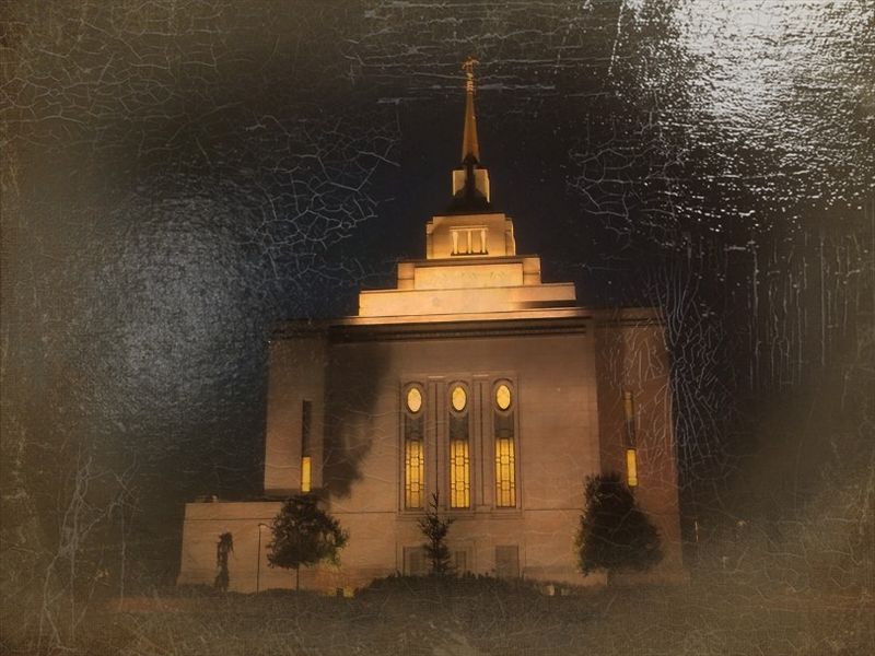 © Andrei  Kolyaskin - Image from the Ukrainian  Kyiv  Temple  in  oil  painting 4 photography project