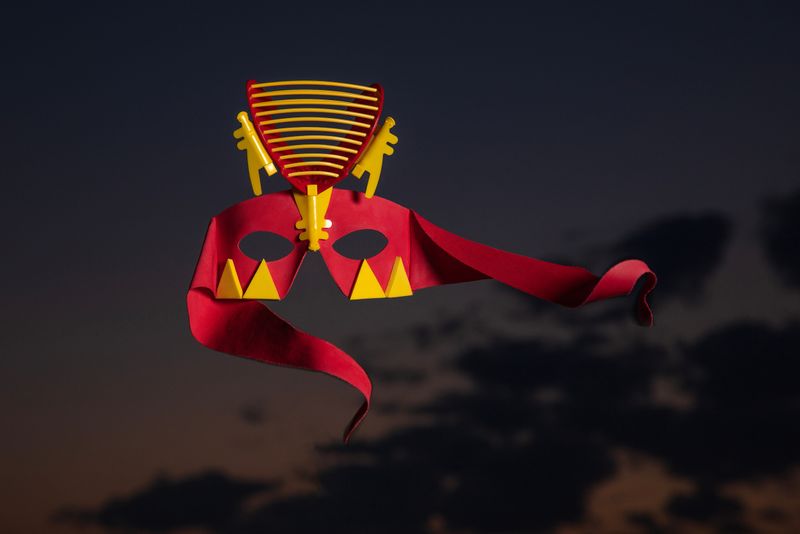 © Bubi Canal - Mask in the Sky I2023Archival pigment print66 x 100 cm