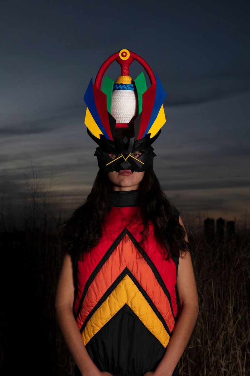 © Bubi Canal - Dark-Haired Girl, 2022 Archival pigment print 100 x 69 cm