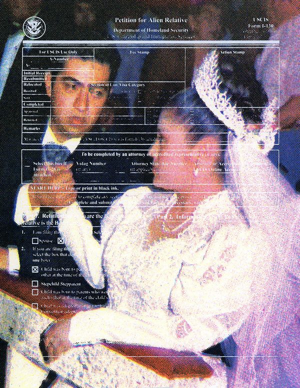 © Jennifer Teresa Villanueva - Page 1, U.S. Petition to Alien Parents, 2023