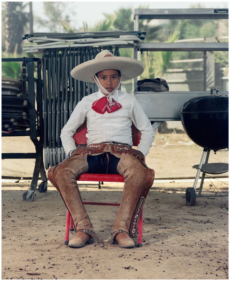 © Noel Quintela - Kid at Charreria School. Jurupa Valley, CA, 2023.