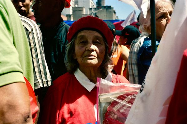 © Jose Menendez - Political march. Caracas, Venezuela. 2024.