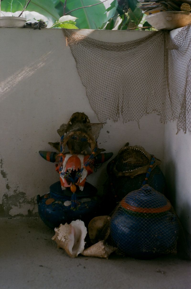 © Jose Menendez - Domestic altar to Olokun. La Guaira , Venezuela. 2024.