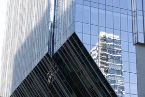 Chicago Architecture: Blue, Black and White