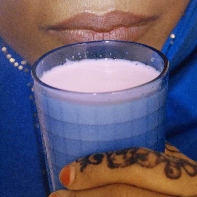 © Eman Ali - Sharubati Ya Stroberi, 2019 30cm x 30cm - Framed Fine Art Archival Pigment print on Hahnemühle Pearl
