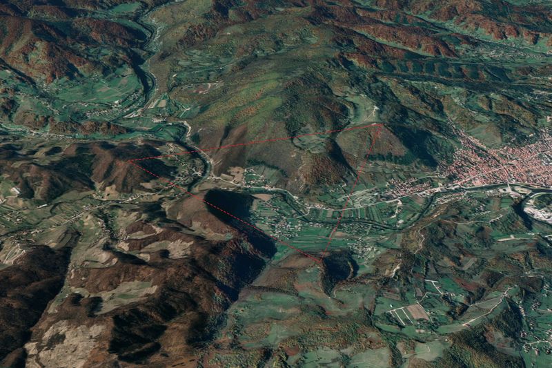 © Justyna Górniak - Image from the A man went up a hill, came down the pyramid photography project