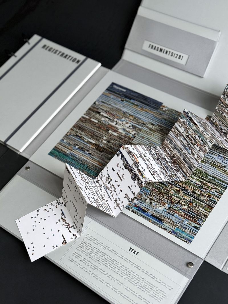 © Nadia Koldaeva - Artist book Memory/oversaturated
