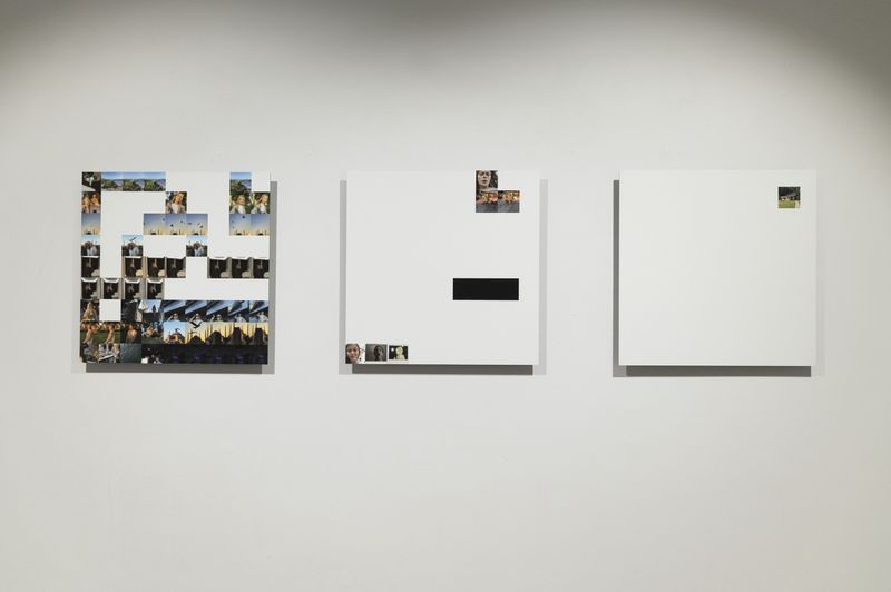 © Nadia Koldaeva - Memory/oversaturated, FRAGILE series, installation view (2025). Archival inkjet prints, 49х49cm
