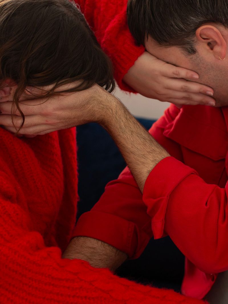 © Chloe Scout Nix - title: borrowed trauma (brooklyn ny). year: 2023 Size: 32x40 in. medium: vinyl print mounted on wood panel