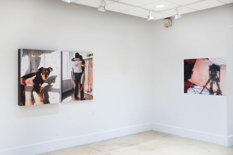 © Chloe Scout Nix - sorry for the mess 2024 install shots at Pratt Photo Gallery in Brooklyn NY