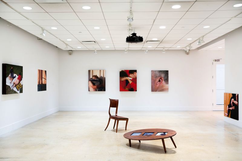 © Chloe Scout Nix - sorry for the mess 2024 install shots at Pratt Photo Gallery in Brooklyn NY