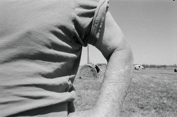 © Chloe Scout Nix - shot through dad, 2026, silver gelatin print