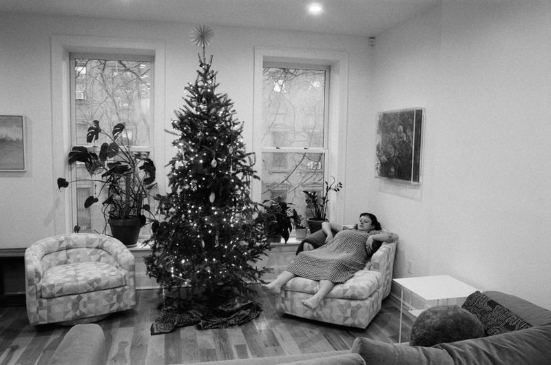 © Chloe Scout Nix - knocked up #22 (christmas 2025), 2026, silver gelatin print