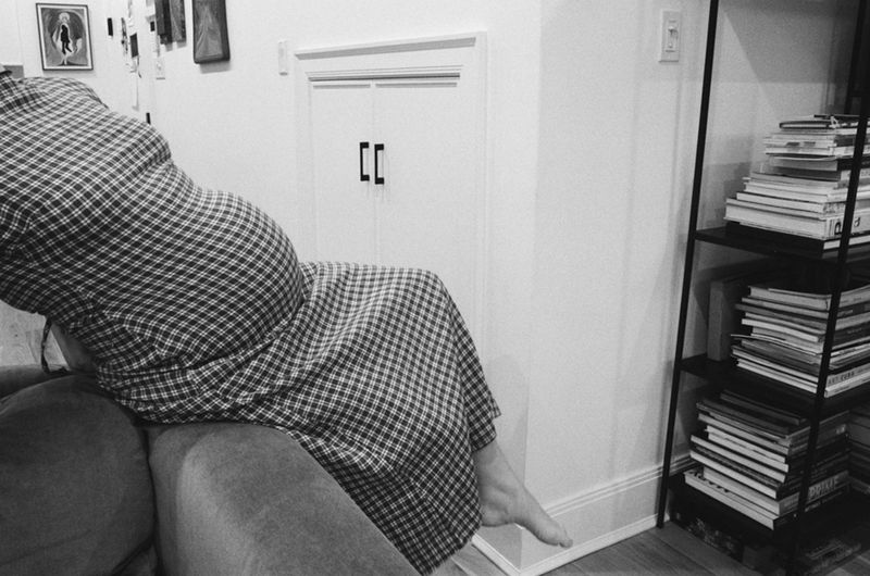 © Chloe Scout Nix - knocked up #17, 2026, silver gelatin print
