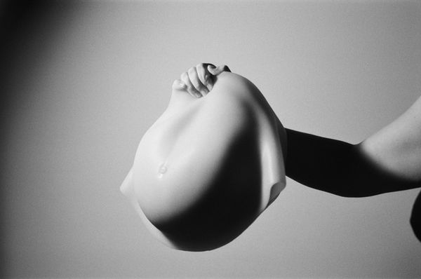 © Chloe Scout Nix - belly study #1, 2025 silver gelatin print