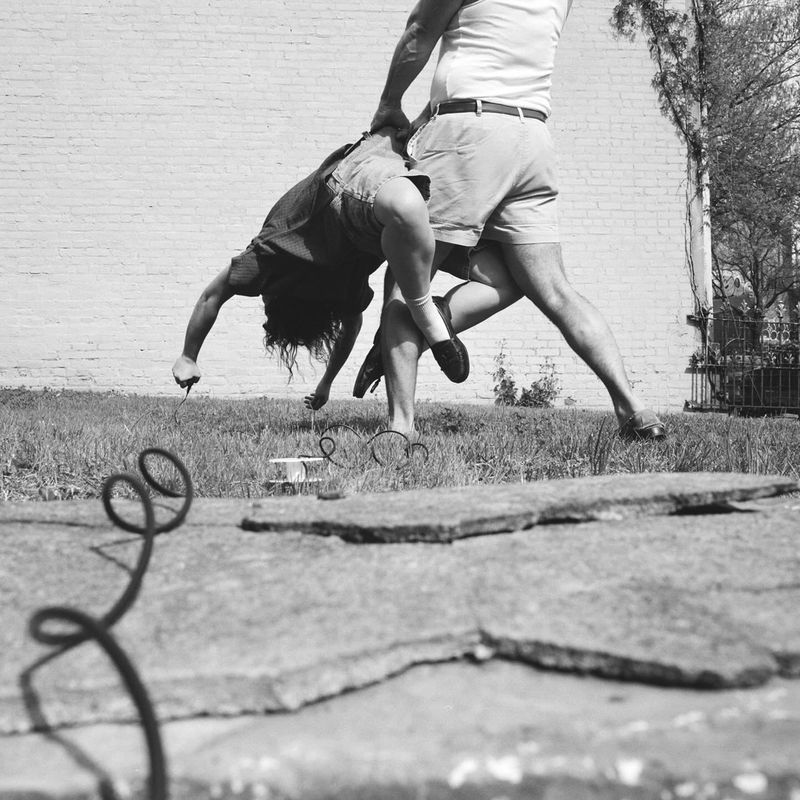 © Chloe Scout Nix - man handles, 2026 silver gelatin print