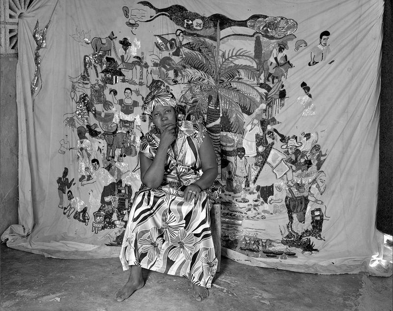 © Laura Heyman - Myrland Constant in Her Studio, Carrefour Feuilles, 2011
