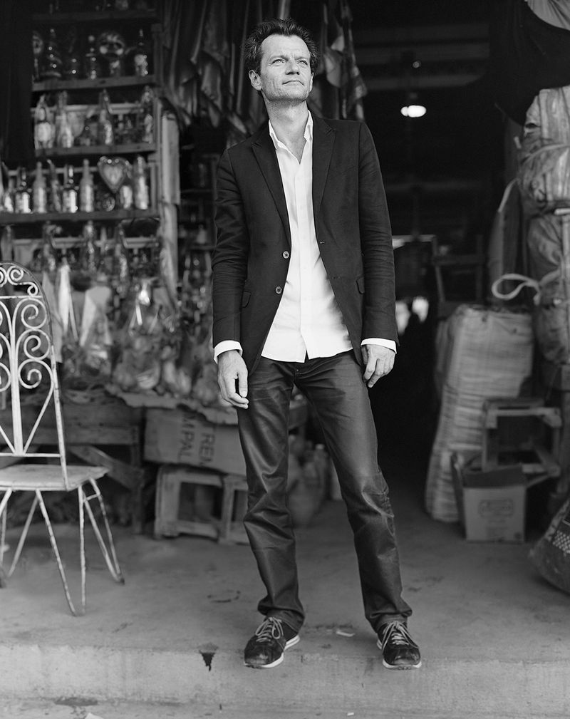 © Laura Heyman - Maarten Boute at the Iron Market, 2015