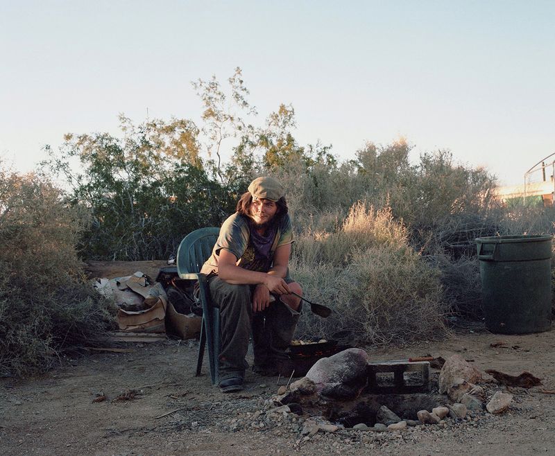 © Laura Henno - Michael, Slab city (USA), 2017