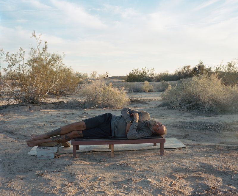 © Laura Henno - Tall Paul, Slab city (USA), 2017