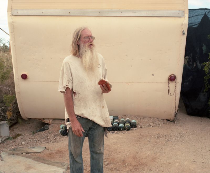 © Laura Henno - Pastor Dave, Slab city (USA), 2017