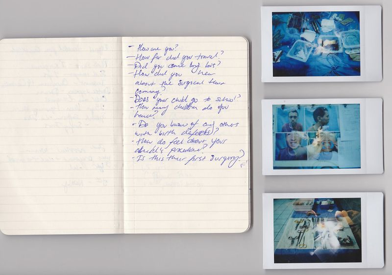 © Anneke Paterson - Notes from Central Military Hospital, San Salvador, El Salvador, 2016.