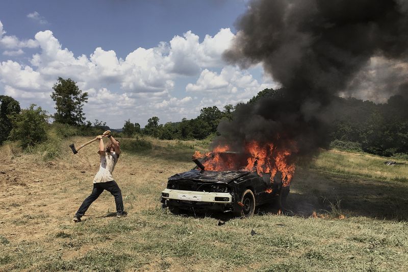 © Stacy Kranitz - Image from the From the Study on Post Pubescent Manhood photography project