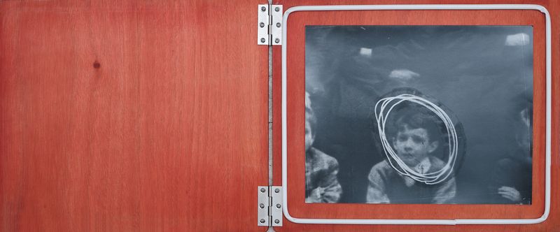 © Stella Regno - angelo, partially fixed silver gelatin contact prints