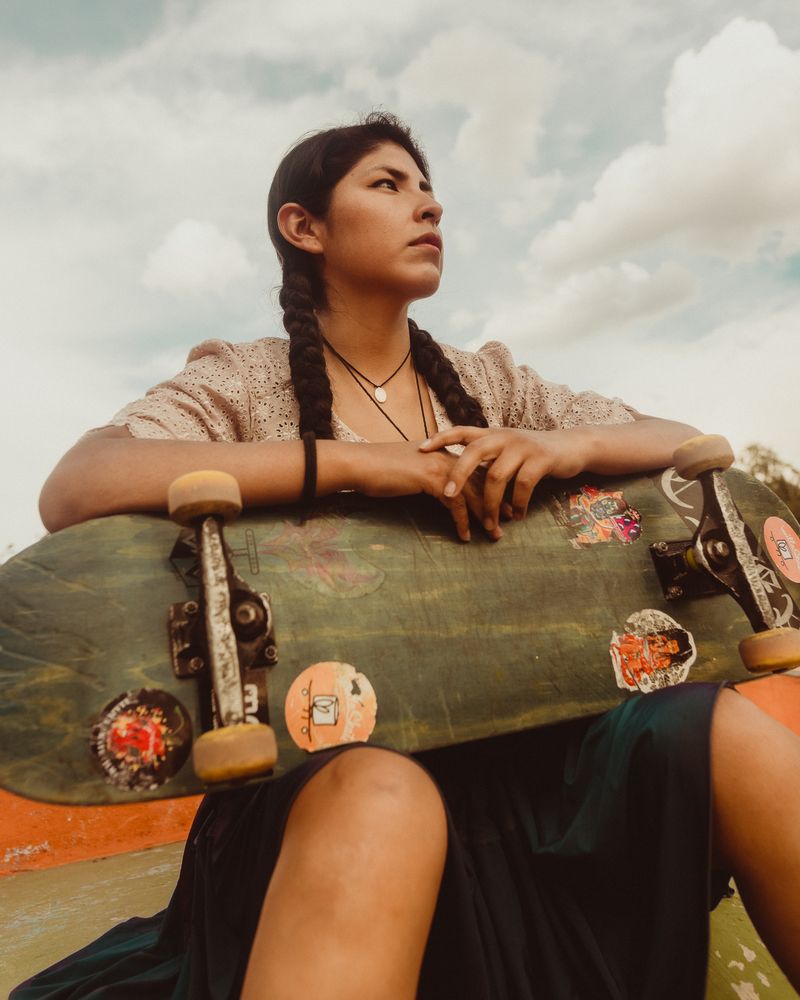 © Celia D. Luna - Image from the Cholitas Bravas photography project