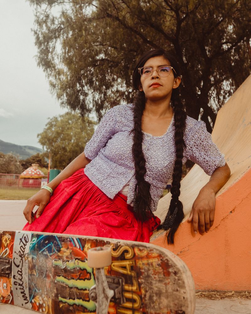 © Celia D. Luna - Image from the Cholitas Bravas photography project