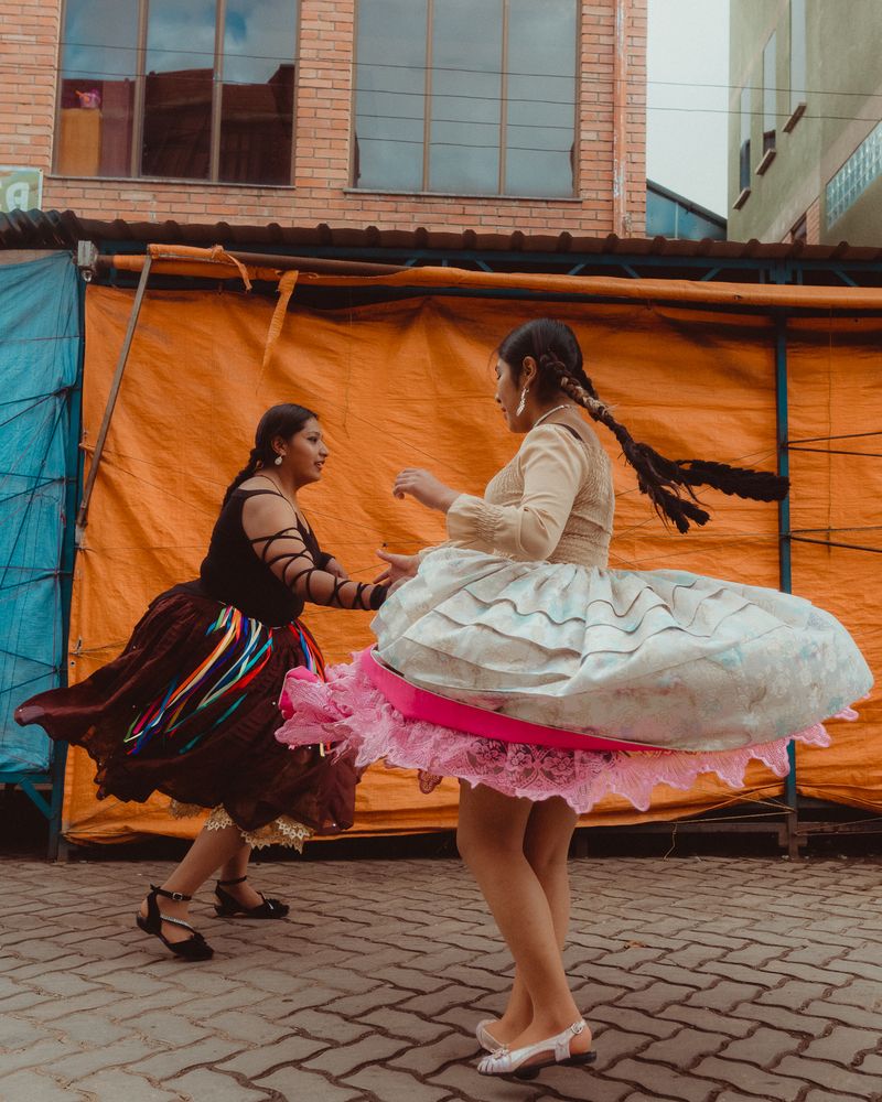 © Celia D. Luna - Image from the Cholitas Bravas photography project