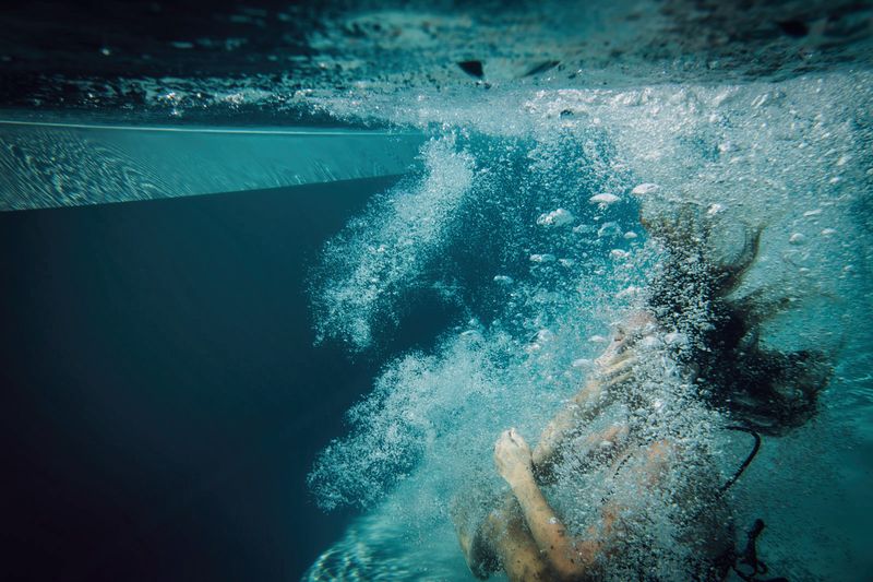 © Diana Bagnoli - In this water she took her first bath after the operation. She defined it as a baptism.