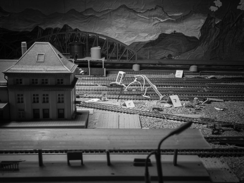 © Marcel Rauschkolb - Image from the The absence of the train driver photography project