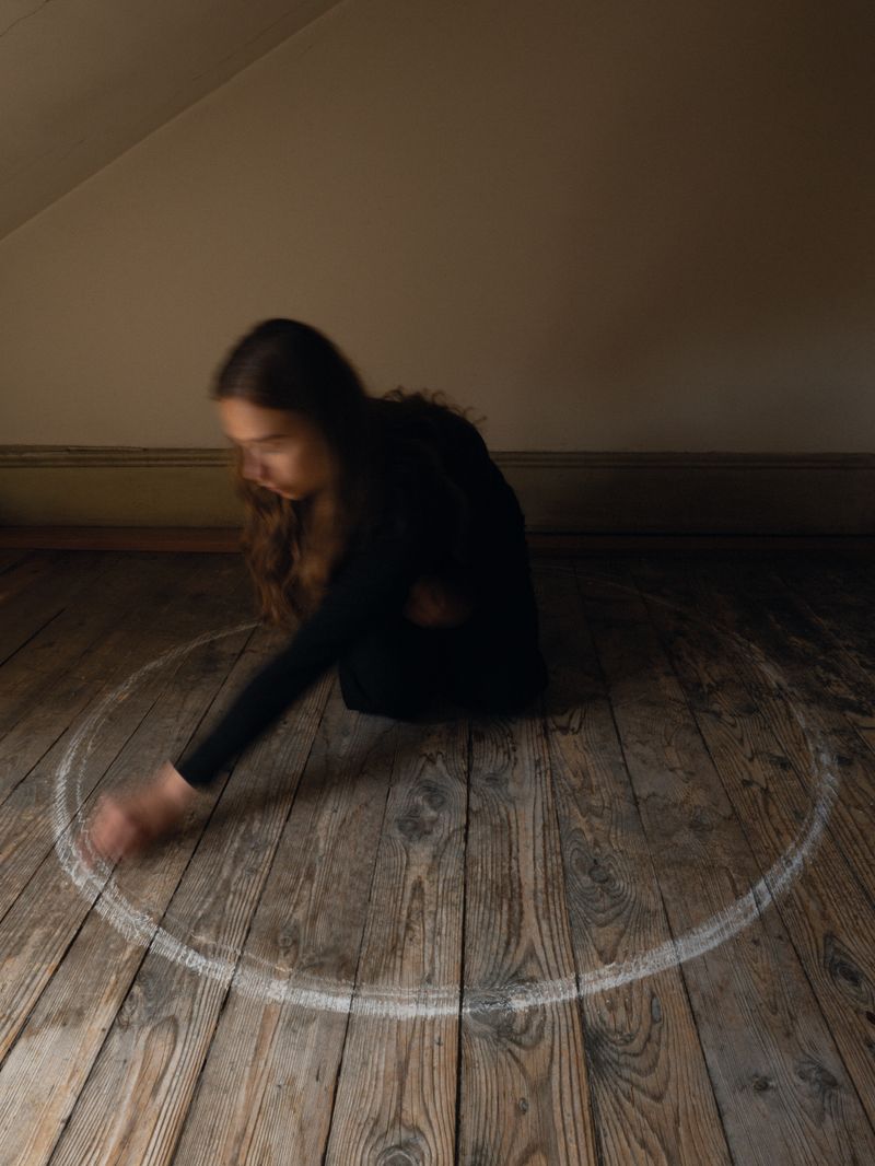 © Weronika Welihodska - 'Almost'40. never sweep around someone in a full circle. It brings bad luck.