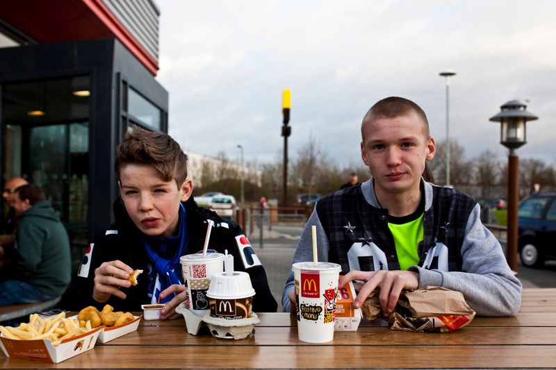 © David Shaw - Many supporters of Oldham including 'The Athleticos' travel across country despite what the possible score line will be.