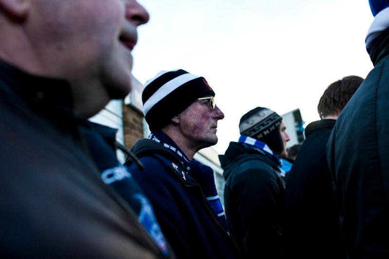 © David Shaw - Laurence watches on.