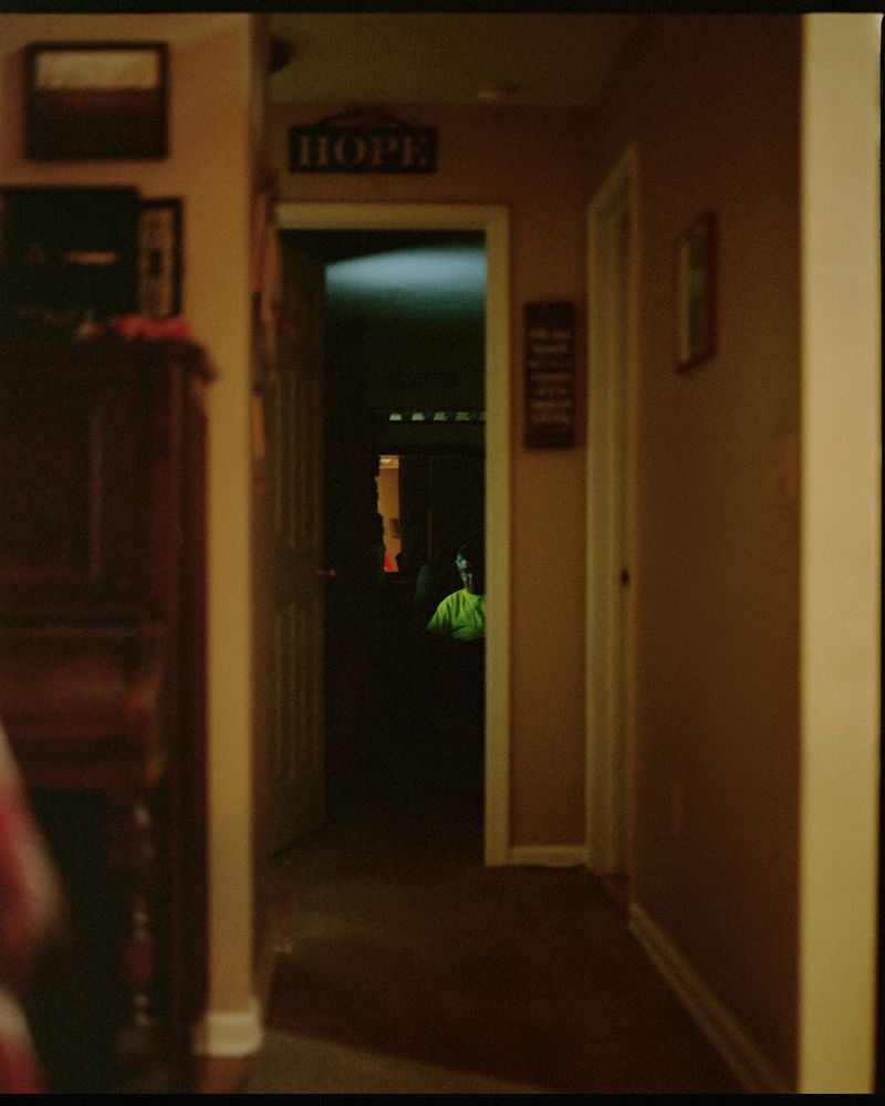 © Bridget Badore - Kevin Watching TV in Mom's Room, 2020