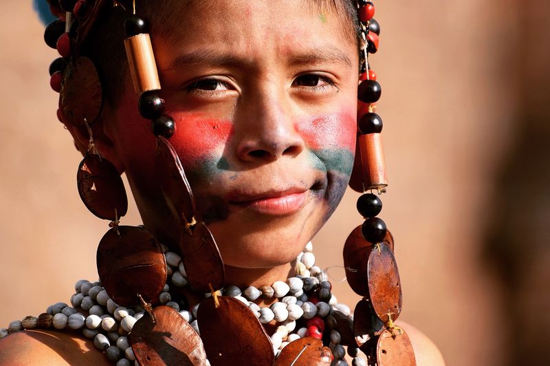 © Gabriela Zoldova - Image from the Children of the Jungle, children of the World photography project