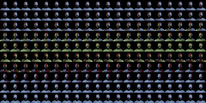 © Marcel Top - 3d model of Skull mask to train object recognitionAI