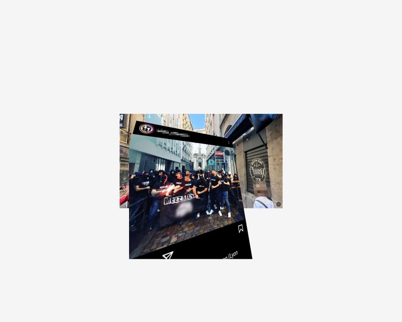 © Marcel Top - Geolocation of a picture posted by a French far-right Instagram channel.