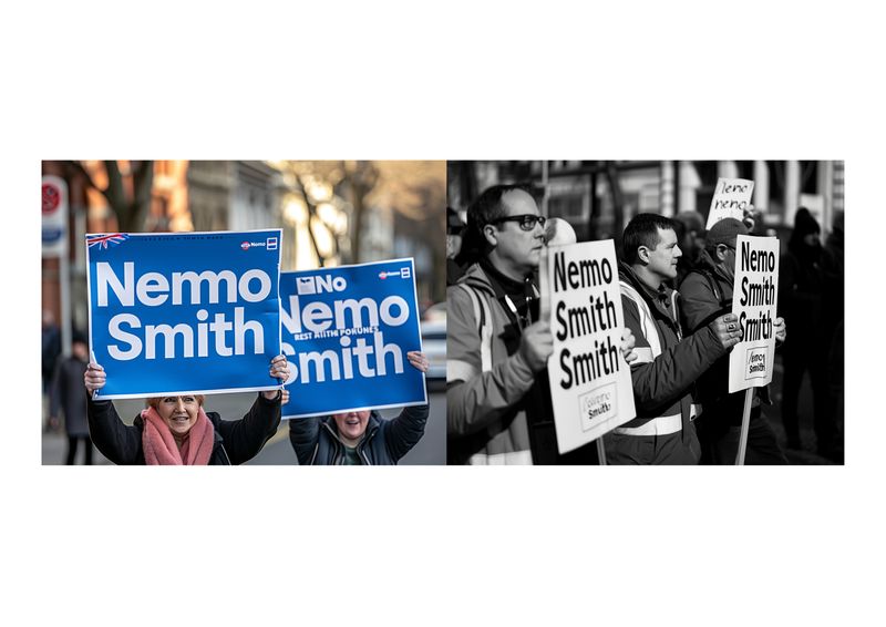 © Marcel Top - Image from the Nemo Smith? I'M NOT A POLITICIAN photography project