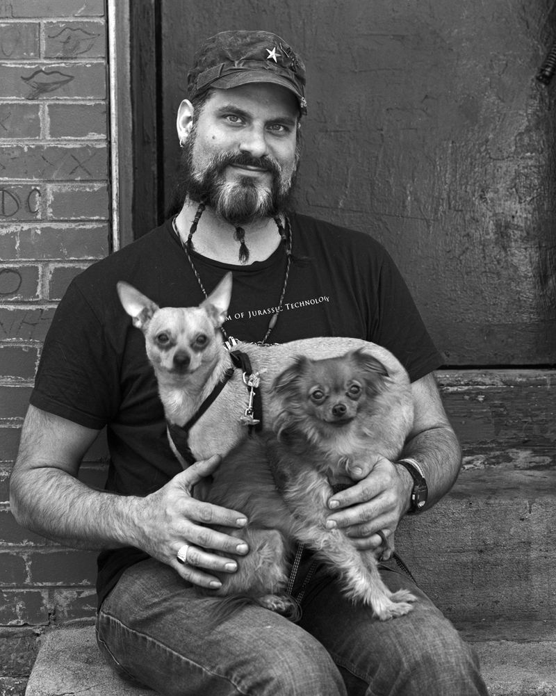 © Robert Kalman - Robert with Mr Zed and BeBop