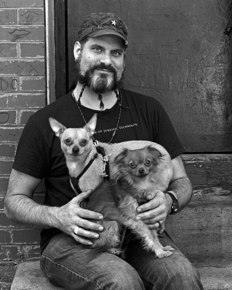 © Robert Kalman - Robert with Mr Zed and BeBop