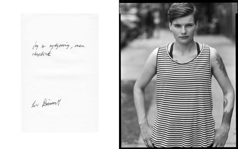 © Robert Kalman - Image from the I am here: the lesbian portraits photography project