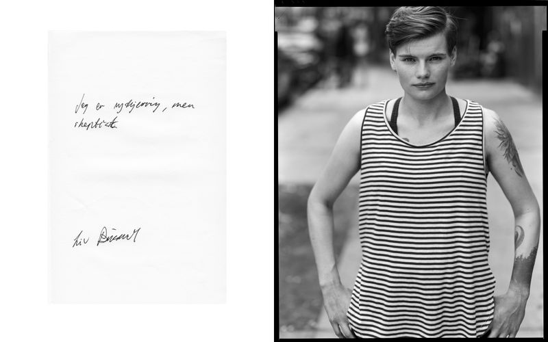 © Robert Kalman - Image from the I am here: the lesbian portraits photography project