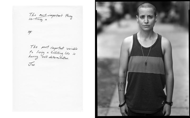 © Robert Kalman - Image from the I am here: the lesbian portraits photography project