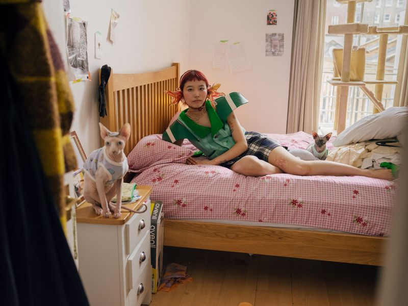 © Fotómetro - Min Ji with her cats