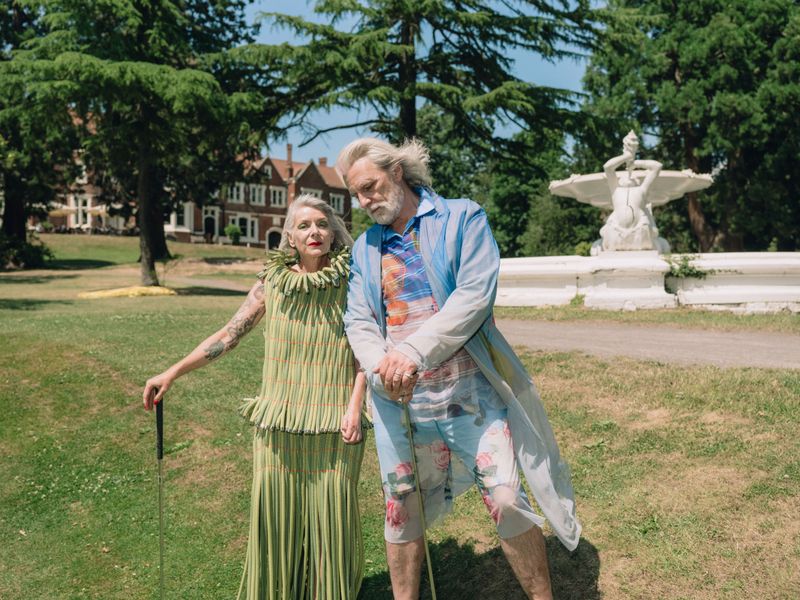 © Fotómetro - Emmanuelle and Steve playing golf