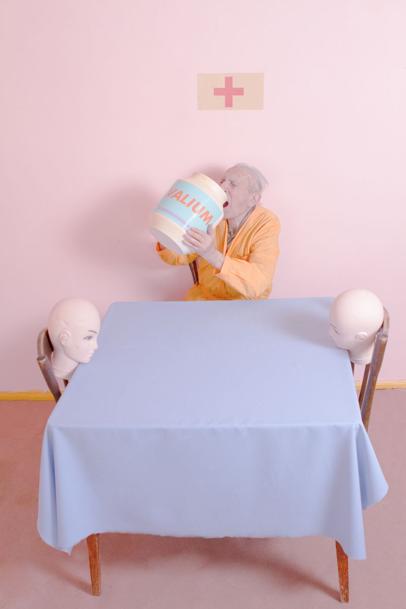 © Anna Gargarian - Karen Khachaturov, Pastel Struggle Series, "Here, i'm on my meds"