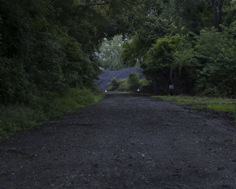© Allison Grant - Petroleum Coke Near the School